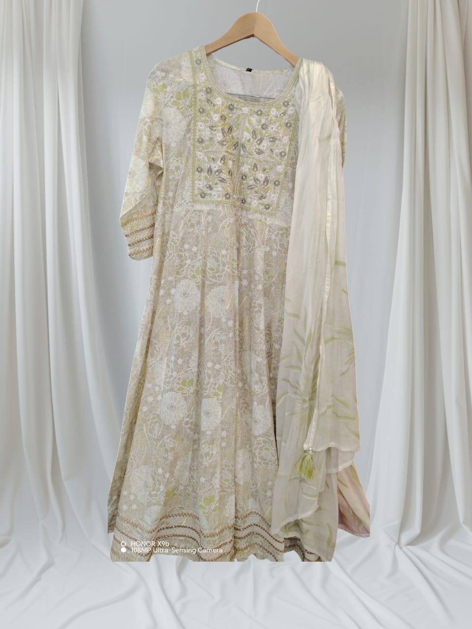 Anarkali Suit - Light Green