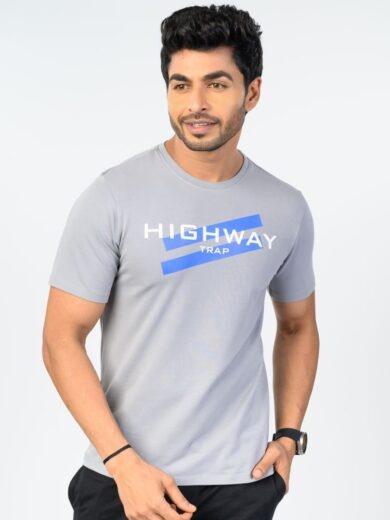 Men’s Grey Graphic T-Shirt