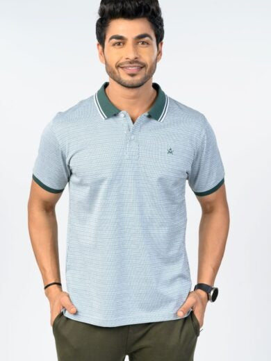 Men’s Light Blue Polo T-Shirt